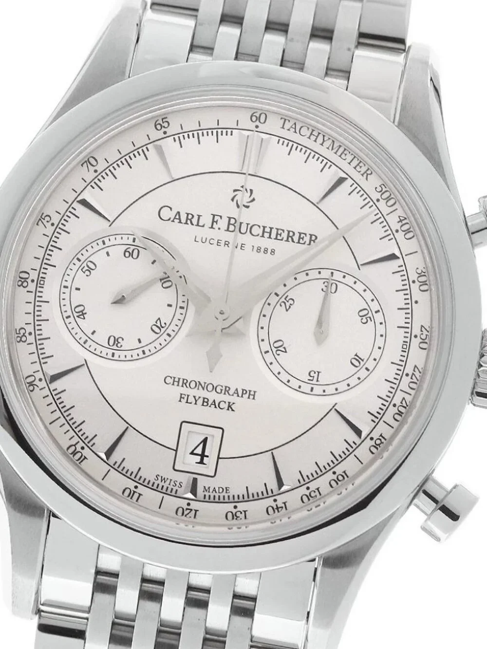CARL F.BUCHERER manero flyback 00.10919.08.13.21 Date Automatic Men's_973256